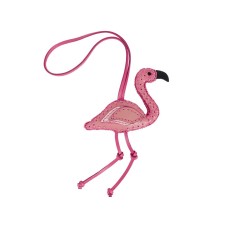 БРЕЛОК ПОДВЕСКА РОЗОВЫЙ ФЛАМИНГО