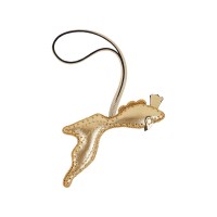 БРЕЛОК ПОДВЕСКА ЗОЛОТАЯ РЫБКА