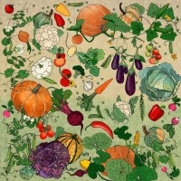 ПЛАТОК ОВОЩИ