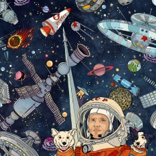 ПЛАТОК "КОСМОС"