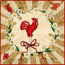 ПЛАТОК ЛЕДЕНЕЦ ПЕТУШОК