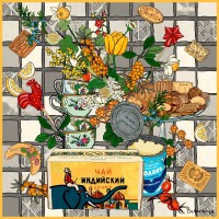 ПЛАТОК ИНДИЙСКИЙ ЧАЙ