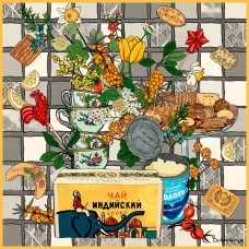 ПЛАТОК ИНДИЙСКИЙ ЧАЙ