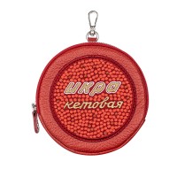  ПОРТМОНЕ ПОДВЕСКА CAVIAR RED