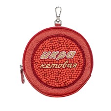  ПОРТМОНЕ ПОДВЕСКА CAVIAR RED