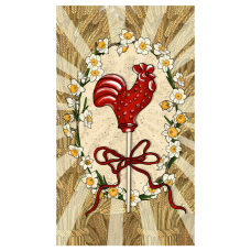 МИНИ ОТКРЫТКА ТУЗ ЖЕЗЛОВ