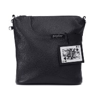 СУМКА ДАМА ХОБО ЧЕРНАЯ