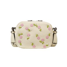 СУМКА ЦВЕТЫ БЕЖЕВЫЕ