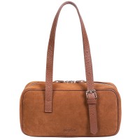 СУМКА БАГЕТ  ЗАМША