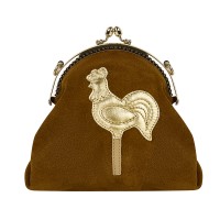 КЛАТЧ ФЕРМУАР ЗОЛОТОЙ ПЕТУШОК