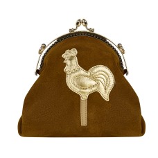 КЛАТЧ ФЕРМУАР ЗОЛОТОЙ ПЕТУШОК